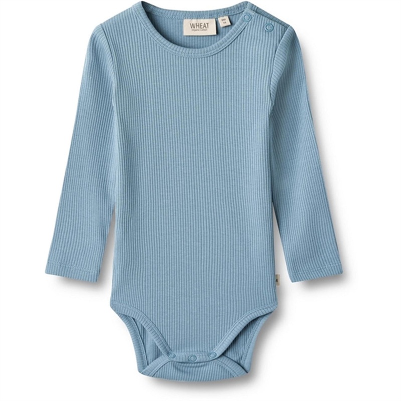 Wheat Blue Rib Body Spencer|1 m|3 m|6 m|9 m|12 m|18 m|2 y