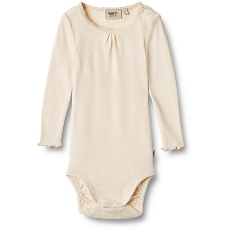 Wheat Cream Rib Body Lotta|1 m|3 m|6 m|9 m|12 m|18 m|2 y