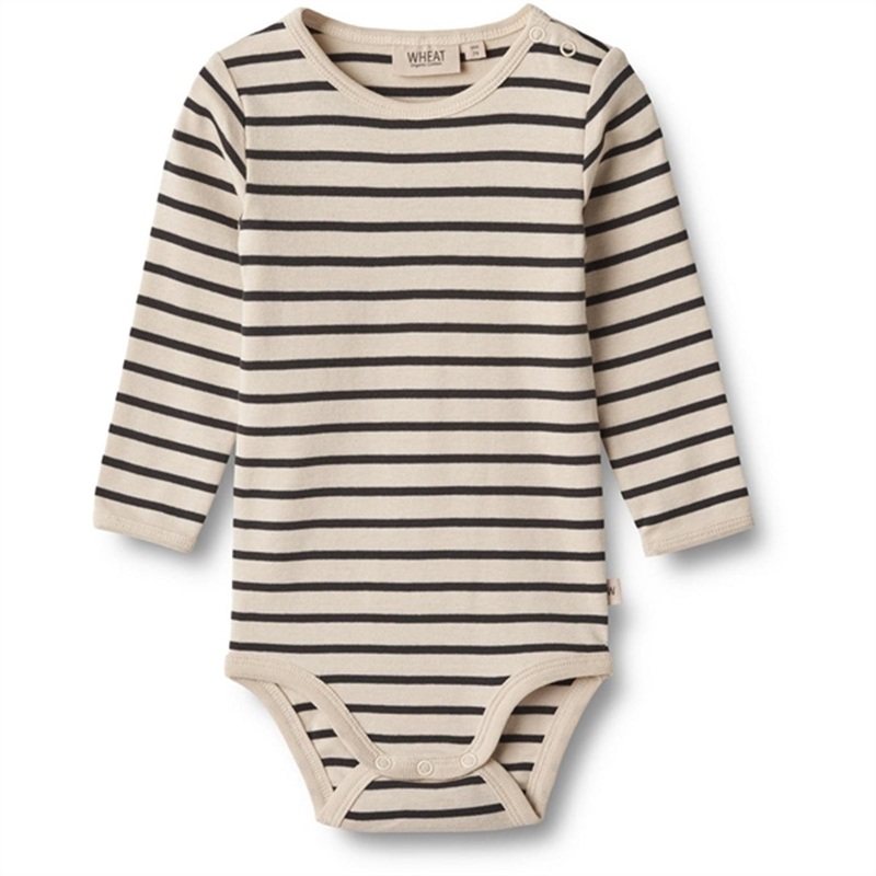 Wheat Navy Stripe Body Berti|1 m|3 m|6 m|9 m|12 m|18 m|2 y