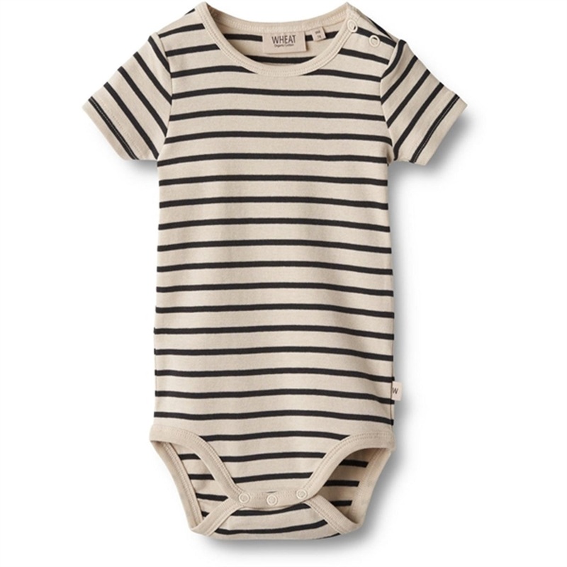 Wheat Navy Stripe Body Edvald|1 m|3 m|6 m|9 m|12 m|18 m|2 y