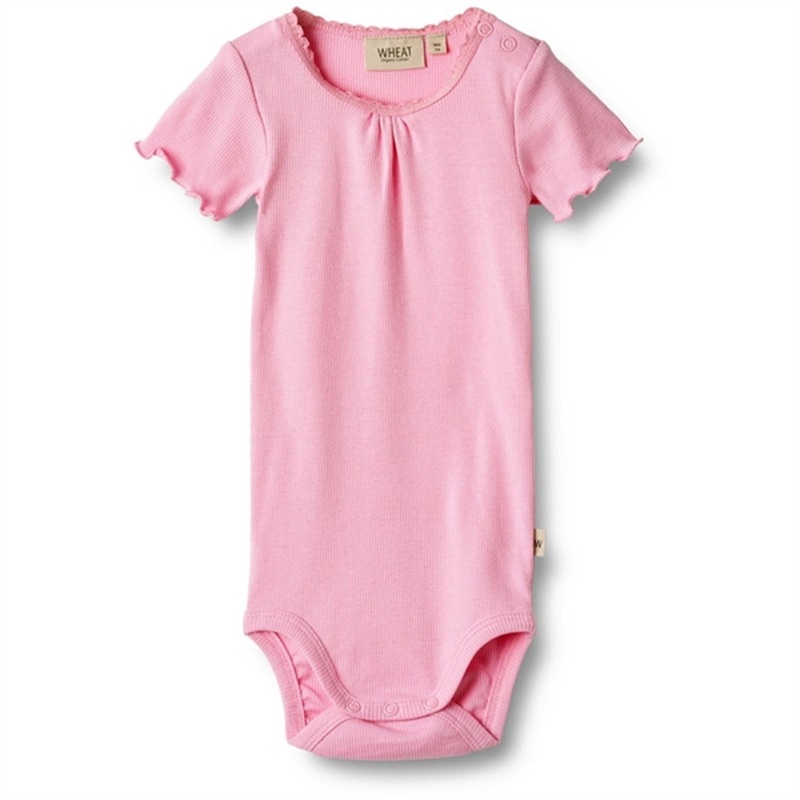 Wheat Pink Rib Body Edna|1 m|3 m|6 m|9 m|12 m|18 m|2 y