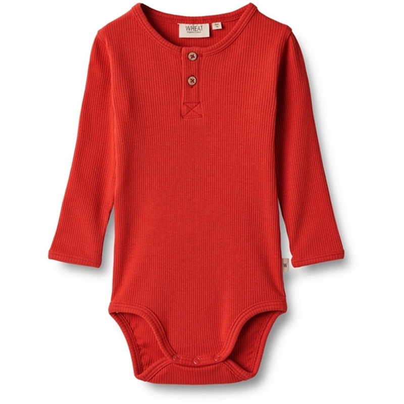 Wheat Red Body Benny|1 m|3 m|6 m|9 m|12 m|18 m|2 y
