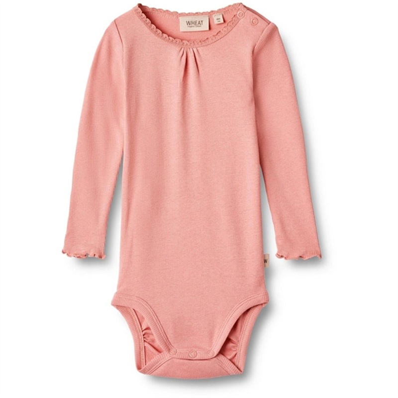 Wheat Rosette Rib Body Lotta|1 m|3 m|6 m|9 m|12 m|18 m|2 y