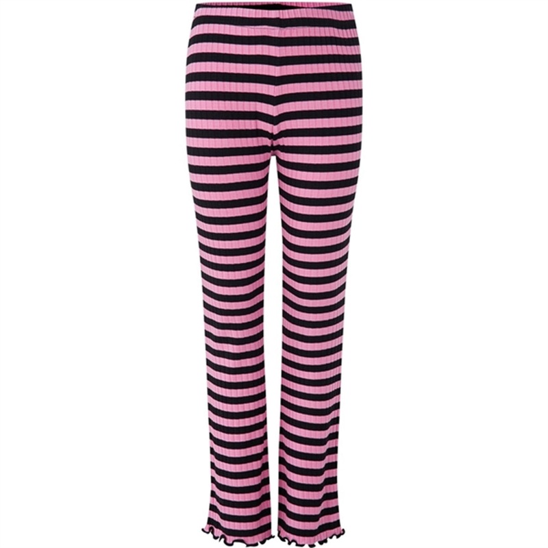 Mads Nrgaard 5x5 Classic Stripe Lala Leggings Stripe\/Begonia Pink