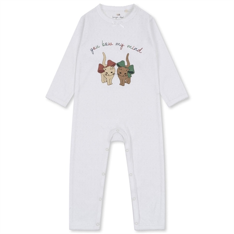 Konges Sljd Bow Kitty Minnie Onesie