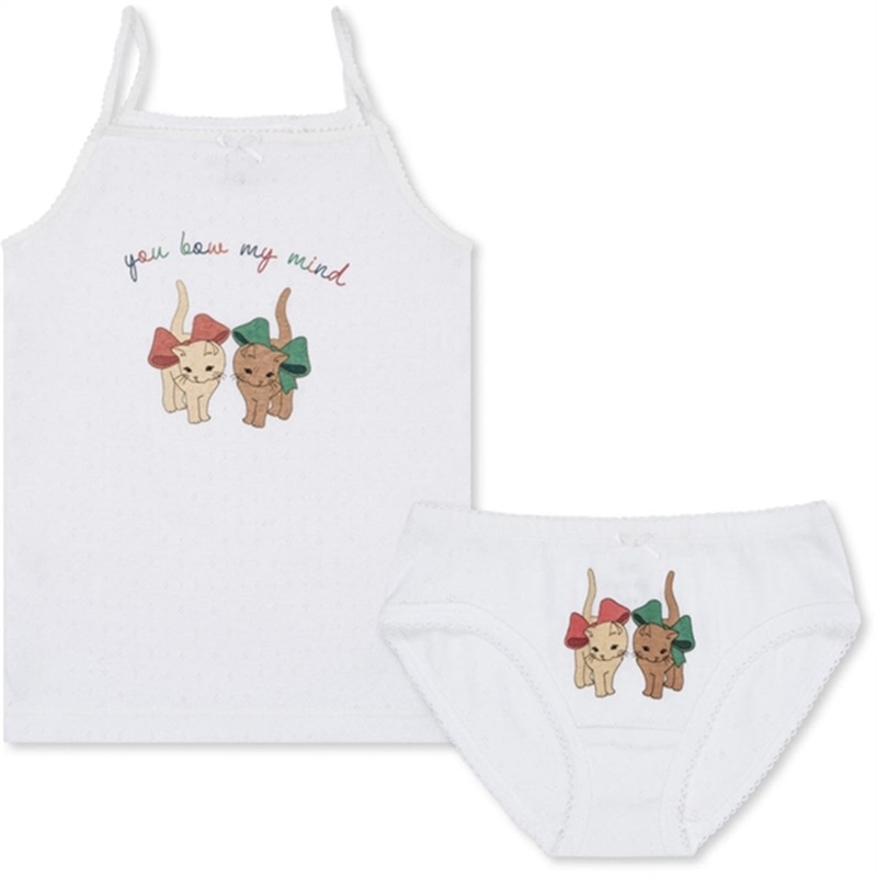 Konges Sljd Bow Kitty Minnie Underwear