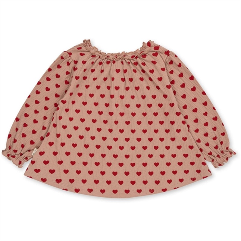 Konges Sljd Coeur Mahogany Chleo Blouse
