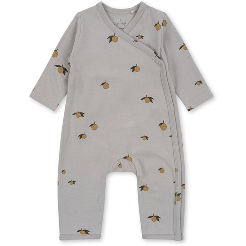 Konges Sljd Lemon Harbor Basic Newborn Onesie