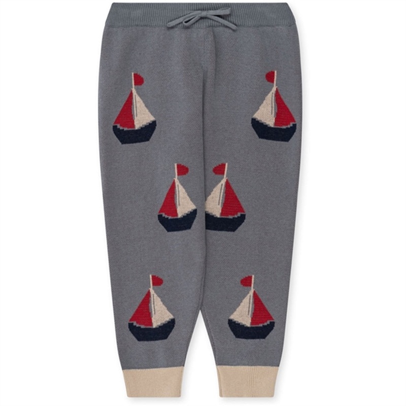 Konges Sljd Sail Away Lapis Knit Pants