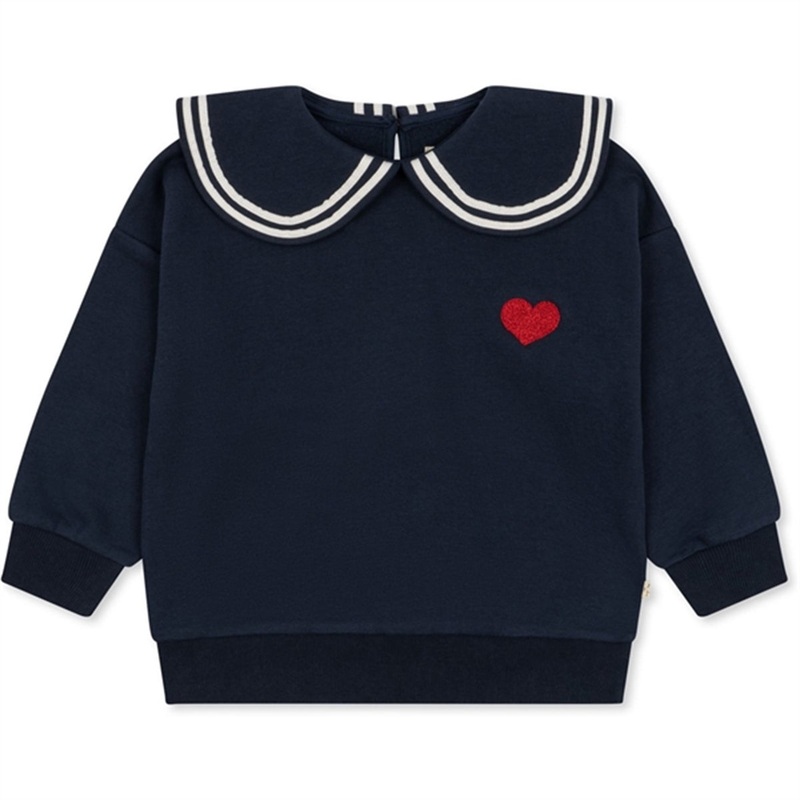 Konges Sljd Total Eclipse Lou Betty Colar Sweatshirt