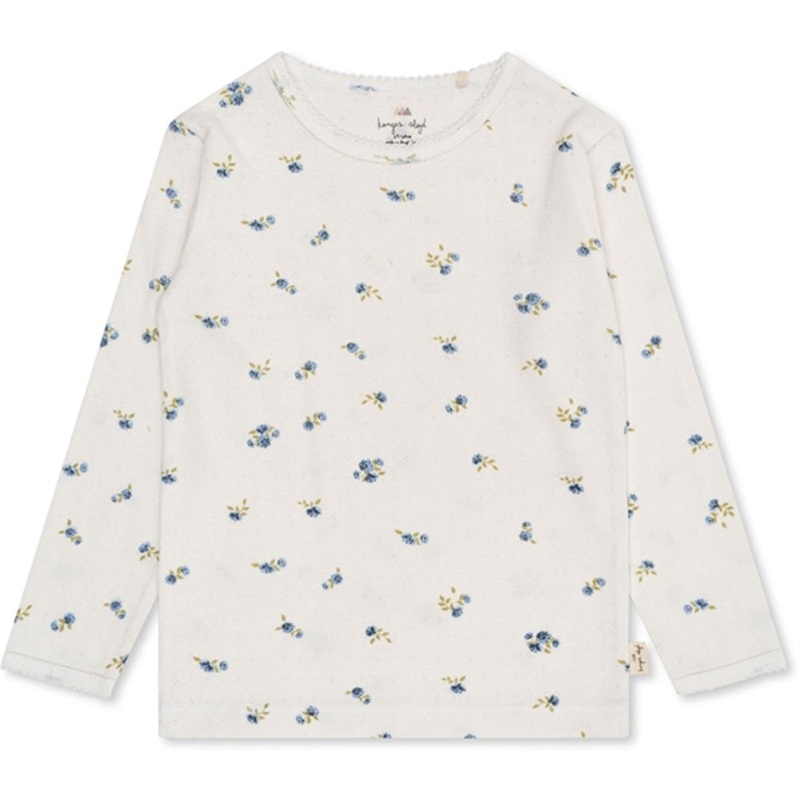 Konges Sljd Bonderose Blue Minnie Blouse