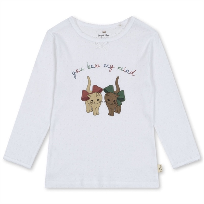 Konges Sljd Bow Kitty Minnie Blouse