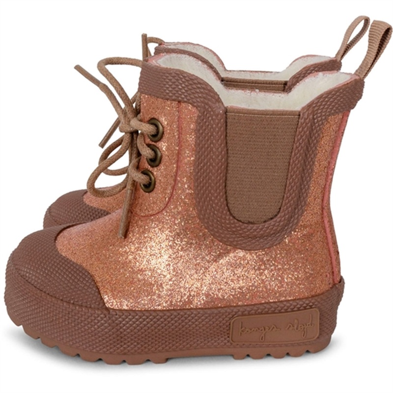 Konges Sljd Canyon Rose Thermo Boots with Glitter