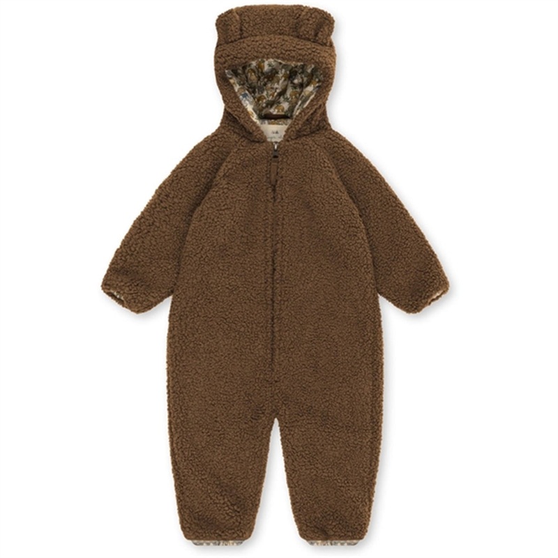 Konges Sljd Shitake Grizz Teddy Onesie