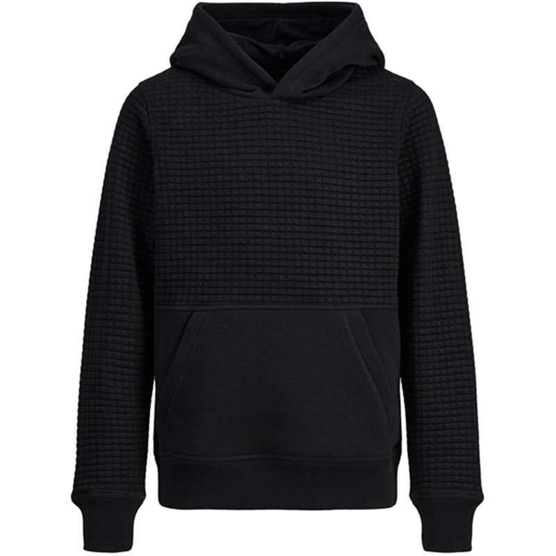 Jack \u0026 Jones Junior Black Structure Sweat Hoodie