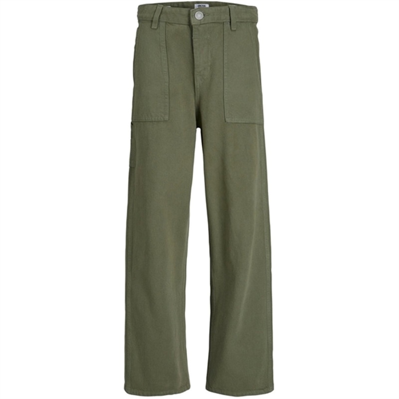 Jack \u0026 Jones Junior Deep Lichen Green Chris Utility 875 Pants