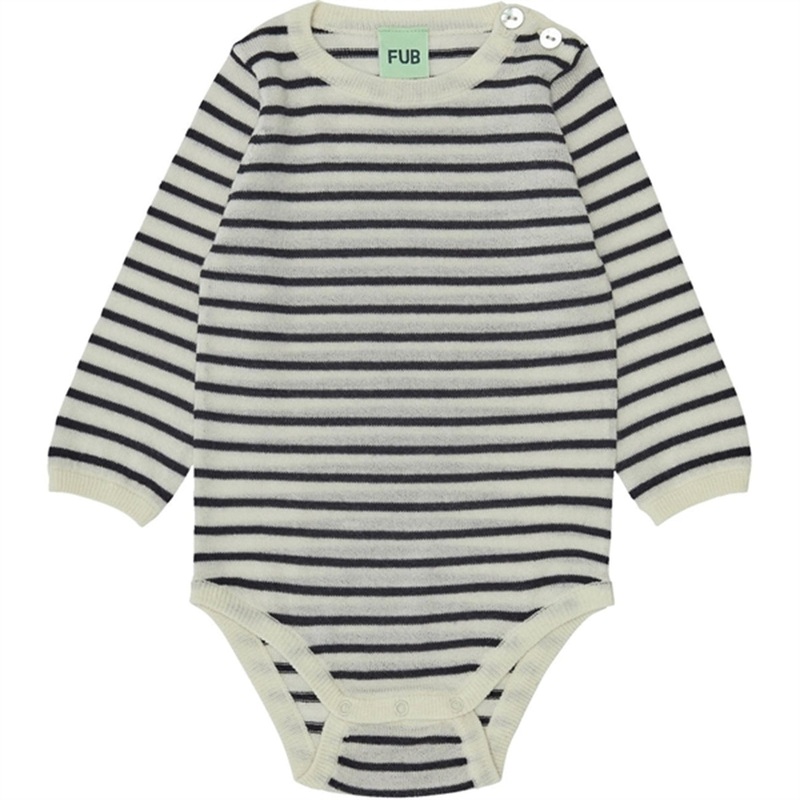 FUB Baby Body Ecru\/Dark Navy|62|68|74|80|86|92
