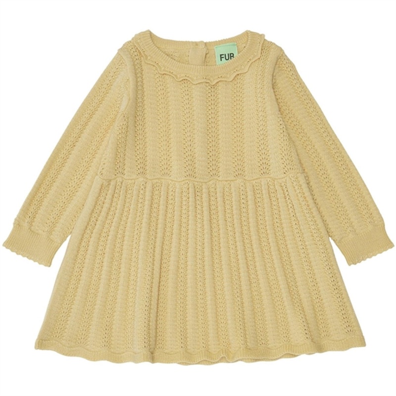 FUB Baby Dress Buttermilk|74|80|86|92
