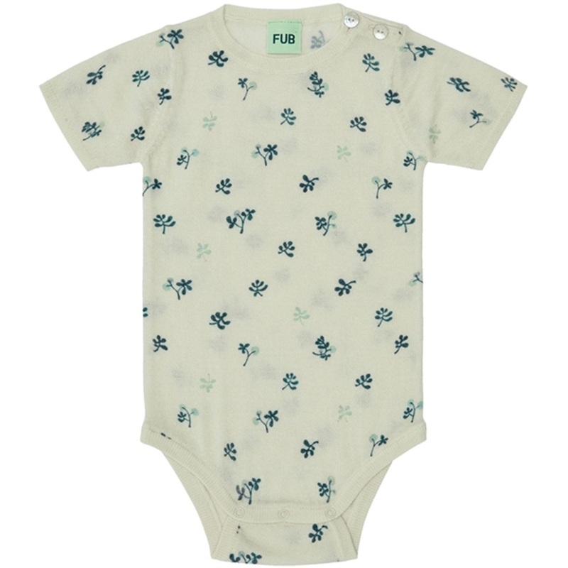 FUB Baby Printed Body Ecru\/Pistachio