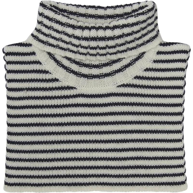 FUB Neck Warmer Ecru\/Dark Navy