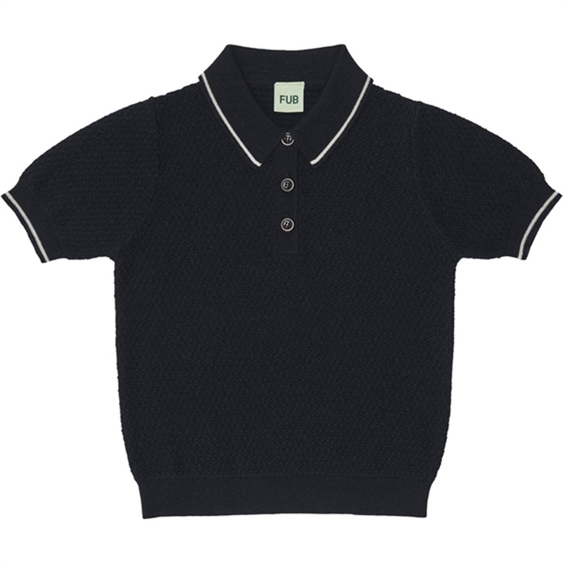 FUB Pique T-shirt Dark Navy|80|90|100|110|120|130