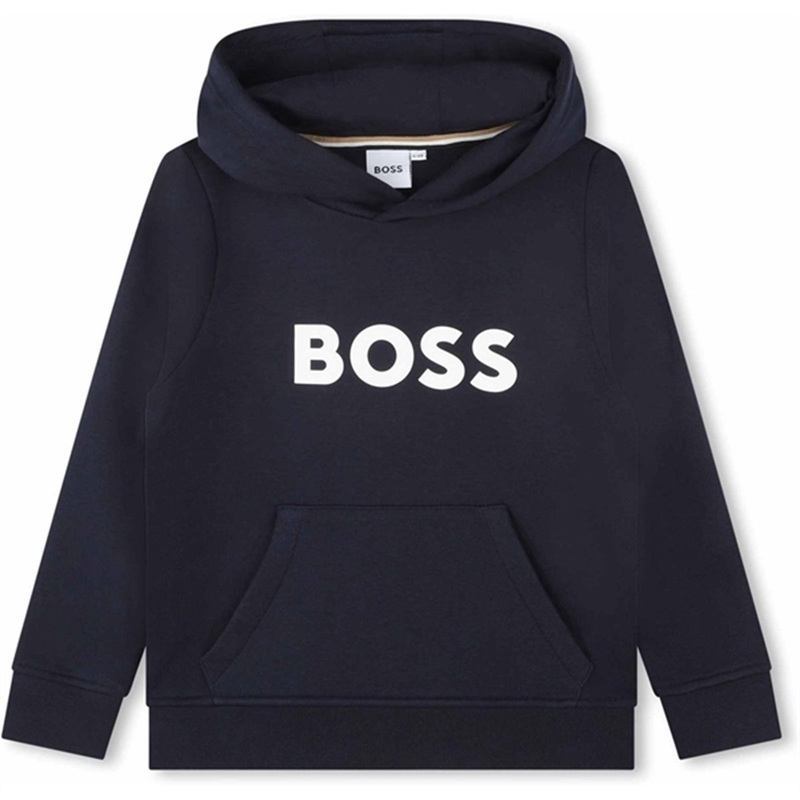 Hugo Boss Navy Hoodie|4 y|5 y|6 y|8 y|10 y|12 y|14 y|16 y