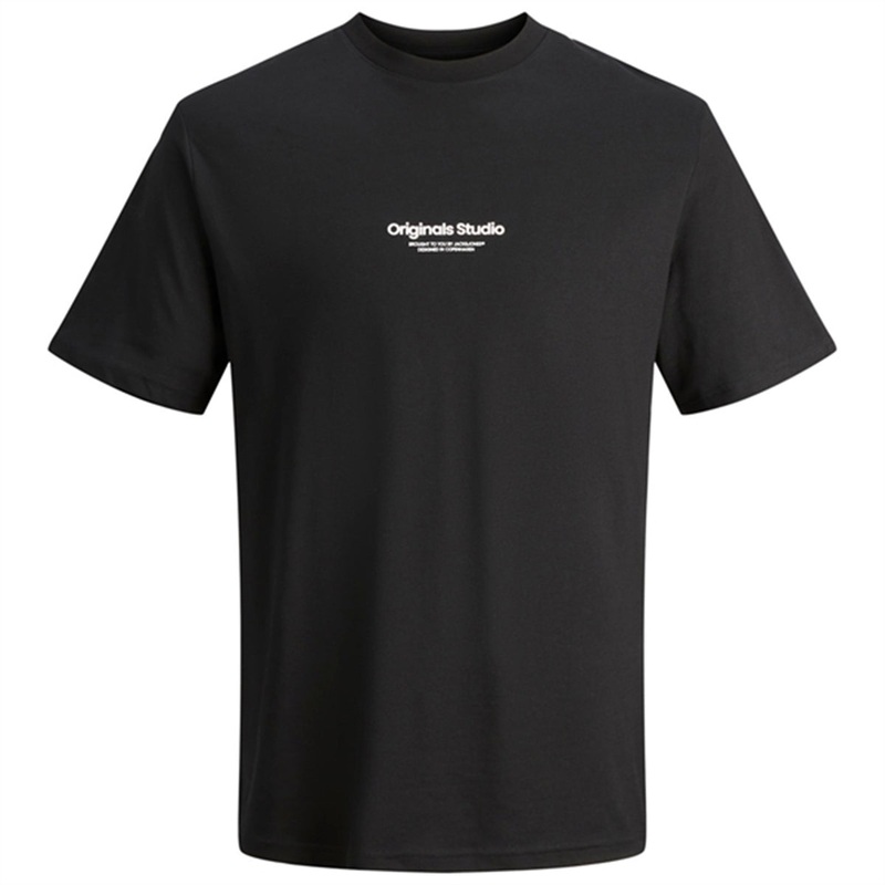 Jack \u0026 Jones Junior Black Vesterbro T-Shirt Noos