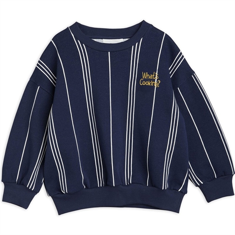 Mini Rodini Whats Cooking Emb Sweatshirt Navy