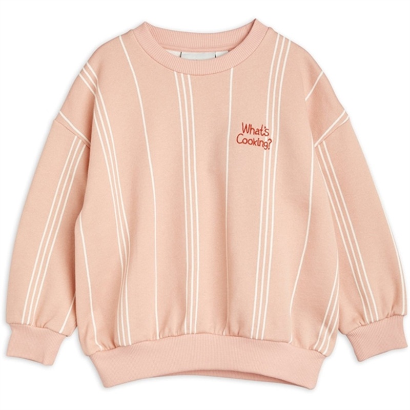 Mini Rodini Whats Cooking Emb Sweatshirt Pink