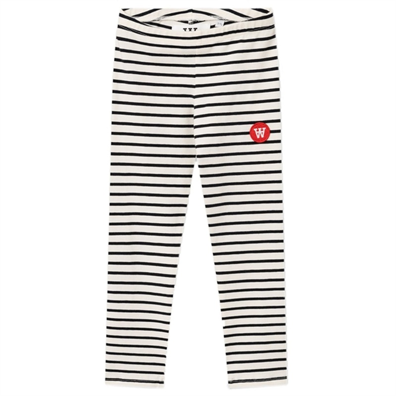 Wood Wood Off-White\/Black Stripes Ira Leggings