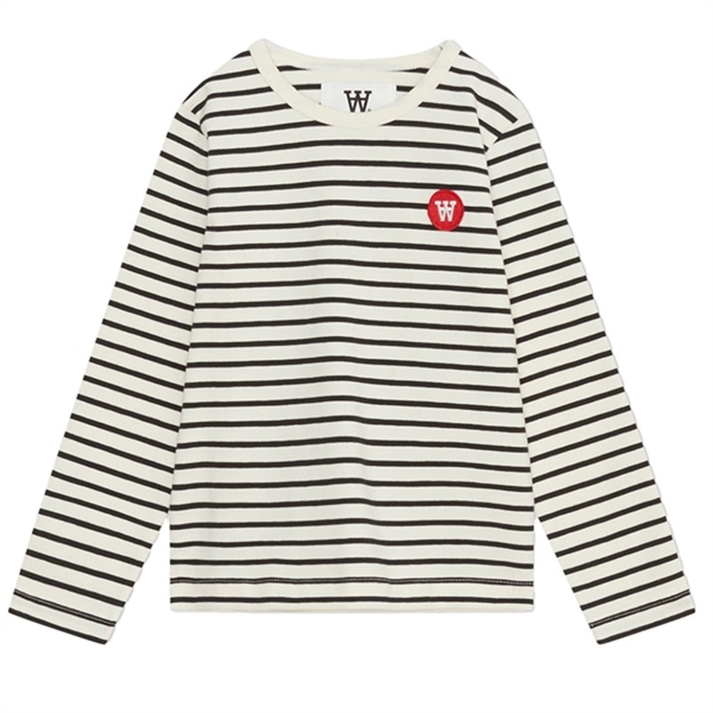 Wood Wood Off-White\/Black Stripes Kim Blouse