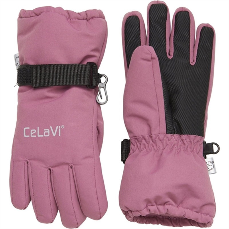 CeLaVi PU Gloves Mellow Mauve|4-6 y|6-8 y|8-10 y