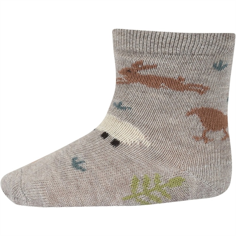 MP 79238 Wool Olly Socks Light Brown Melange