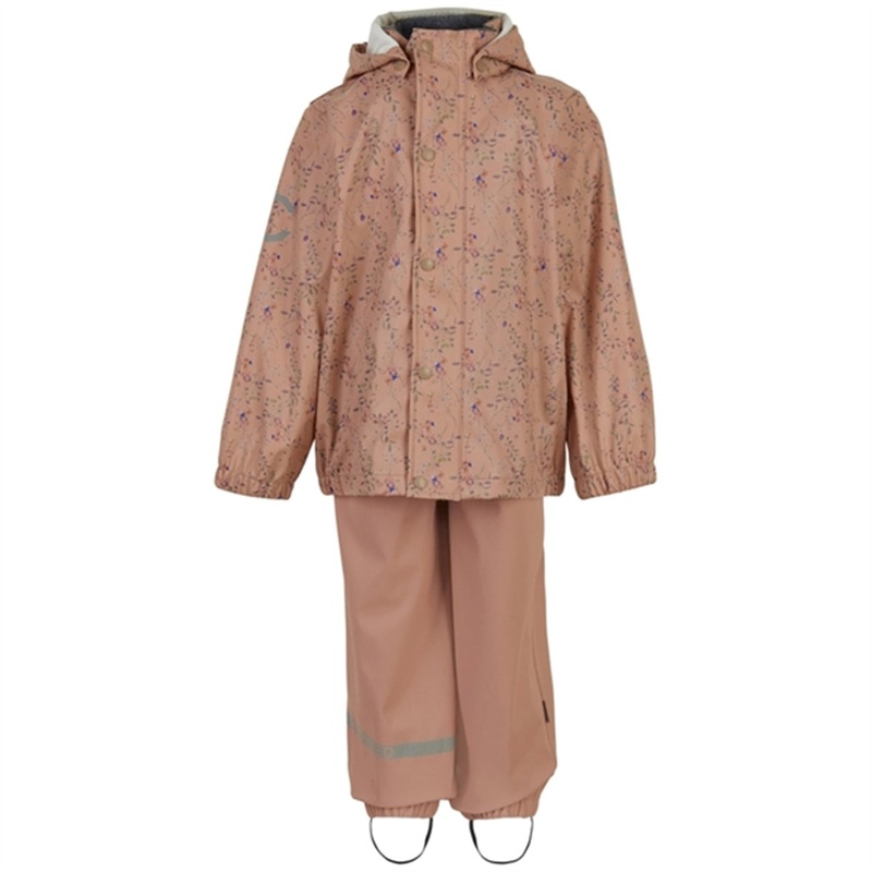 Mikk-Line Rainset AOP Nougat|86|92|98|104|110|116|122|128|134|140