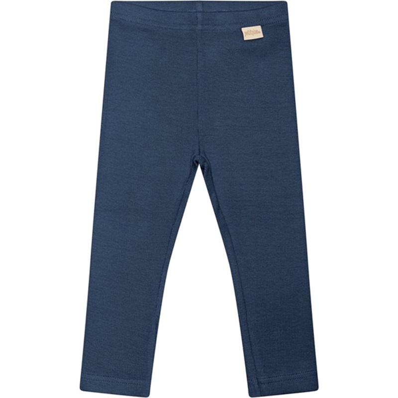 Petit Piao Denim Blue Leggings Modal