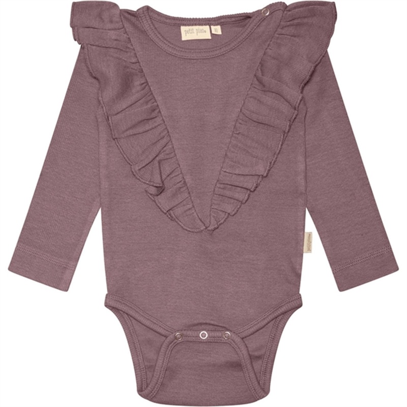 Petit Piao Lavender Mist Body Modal V-Frill