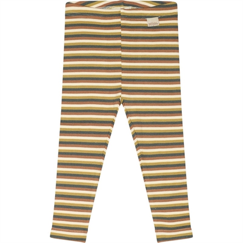 Petit Piao Multi stripe Leggings Modal Multi Striped