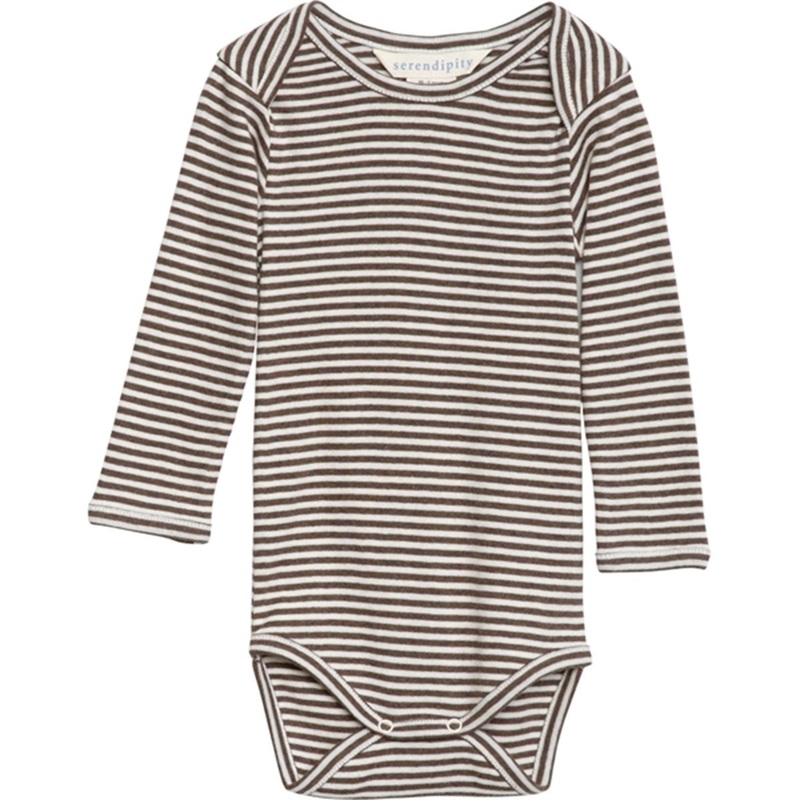 Serendipity Chestnut\/Offwhite Baby Body Stripe