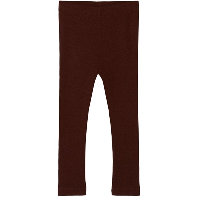 Lil'Atelier Rum Raisin Gago Slim Leggings