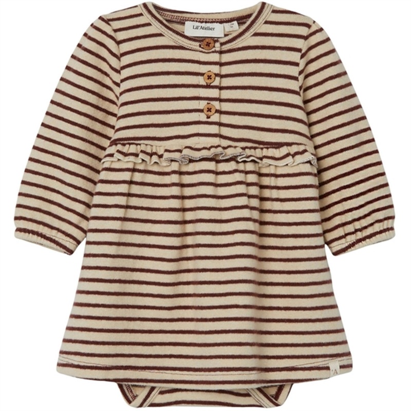 Lil'Atelier Rum Raisin Odo Body Dress