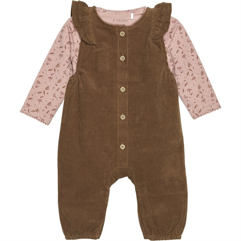 FIXONI Misty Rose Set w. Body \u0026 Cord Romper