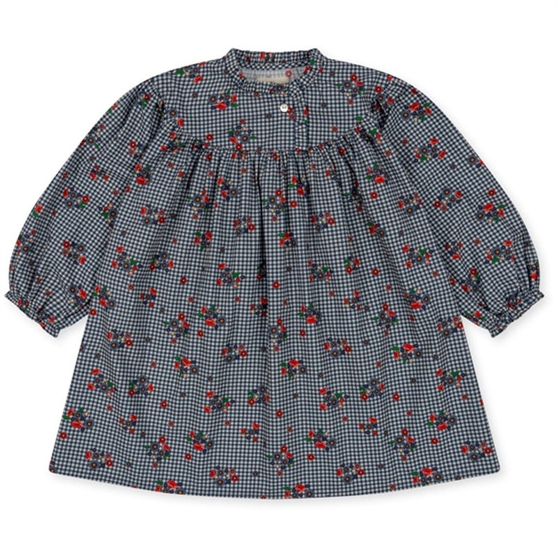 Konges Sljd Blossom Check Bibi Dress