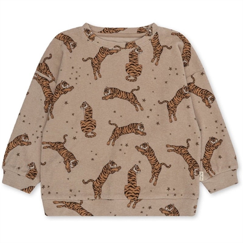 Konges Sljd Tiger Sand Itty Sweatshirt