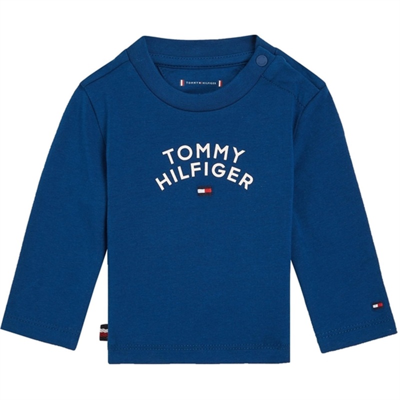 Tommy Hilfiger Baby Flag Blouse Deep Indigo