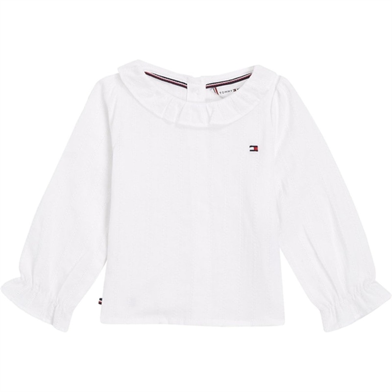 Tommy Hilfiger Baby Lace Boluse Ancient White