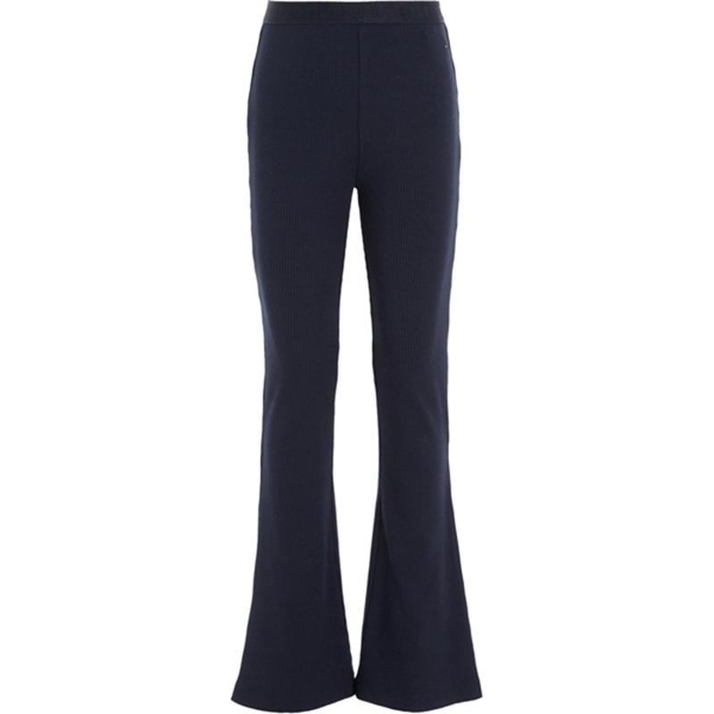 Tommy Hilfiger Branded Rib Tape Leggings Desert Sky