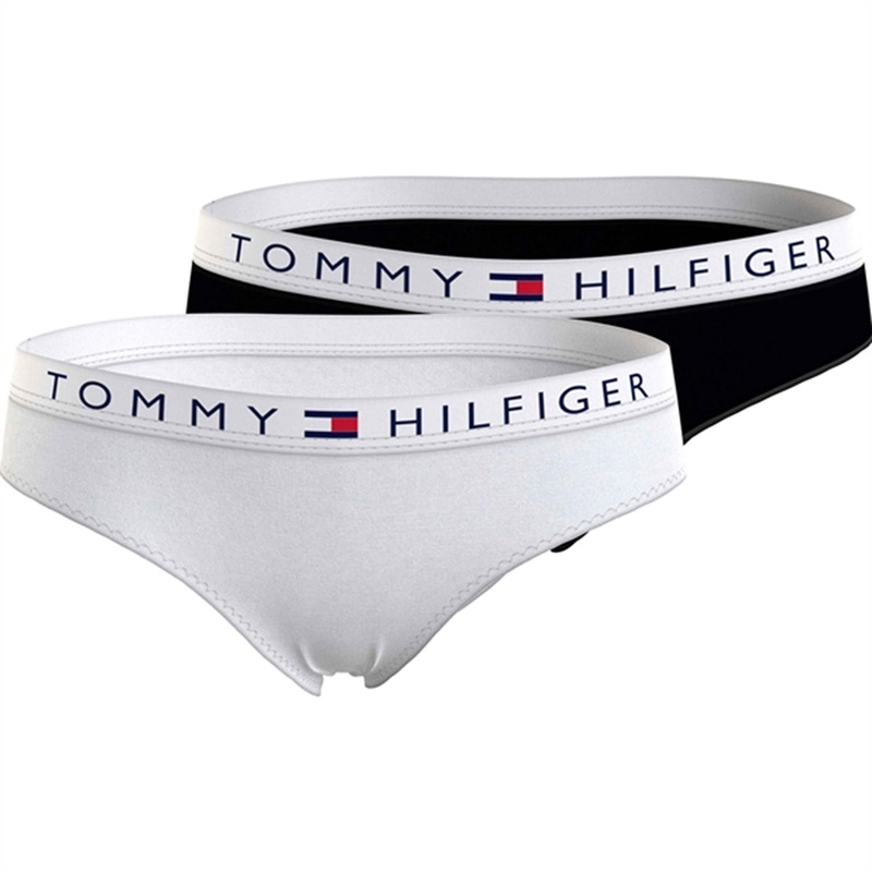 Tommy Hilfiger Brefs 2-Pack White \/ Black