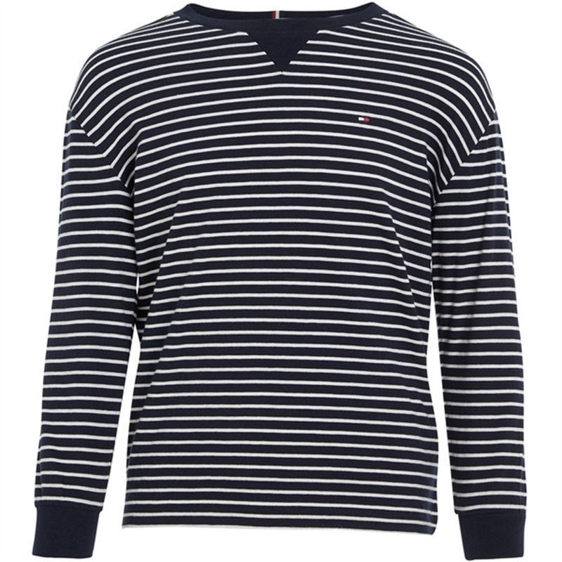 Tommy Hilfiger Essential Stripes Blouse Navy \/ White Stripes