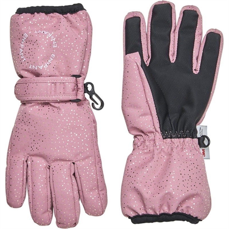 En Fant Gloves Mesa Rose|4-6 y|6-8 y|8-10 y|10-12 y