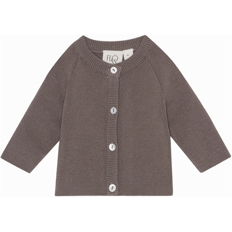 Flss Kaya Cardigan Mocca|56|62|68|74|80|86|92|98|104